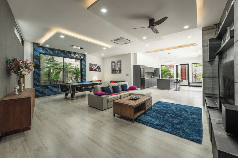 Interior, 3BR Near Beach Tub & Pool Table V204, Pulau Phuket