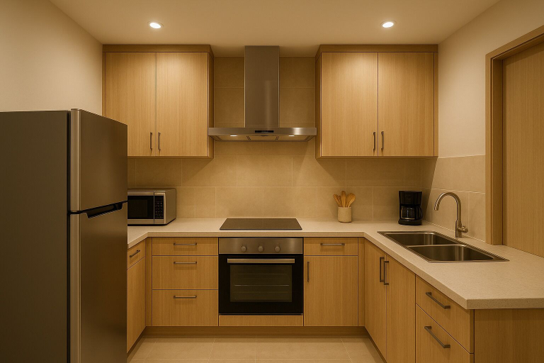 Private kitchen 5, Rods Homestay Jember, Jember