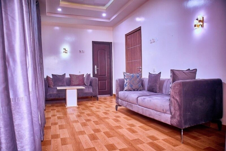 Living area 2, Prima Apartment, Akure South