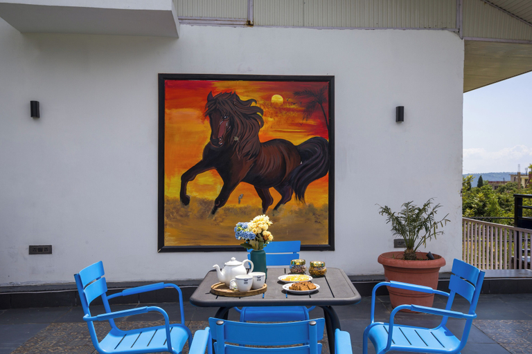Outdoor dining 2, ELIVAAS Esh Verdant, Kangra