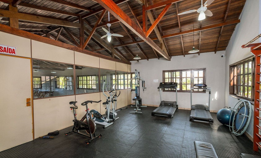 Fitness facility, Apt Beautiful Condominium Foot on the Sand Rpb038, Florianopolis