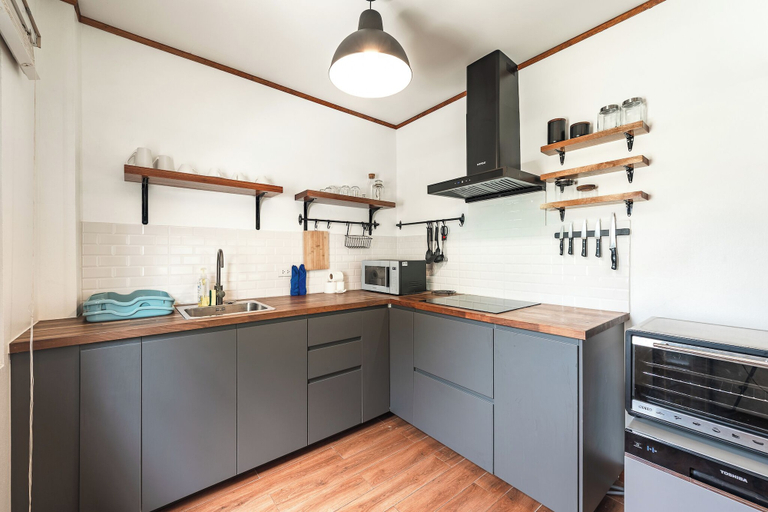 Private kitchen, IslandHideaway Near Promthep Sunset V205, Pulau Phuket