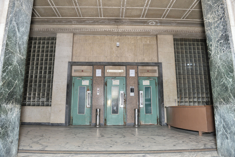 Interior entrance