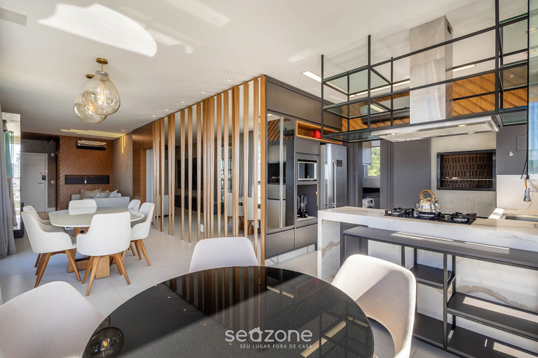 Dining 2, Sophisticated Stay 200m From Praia Brava - EHI, Itajaí