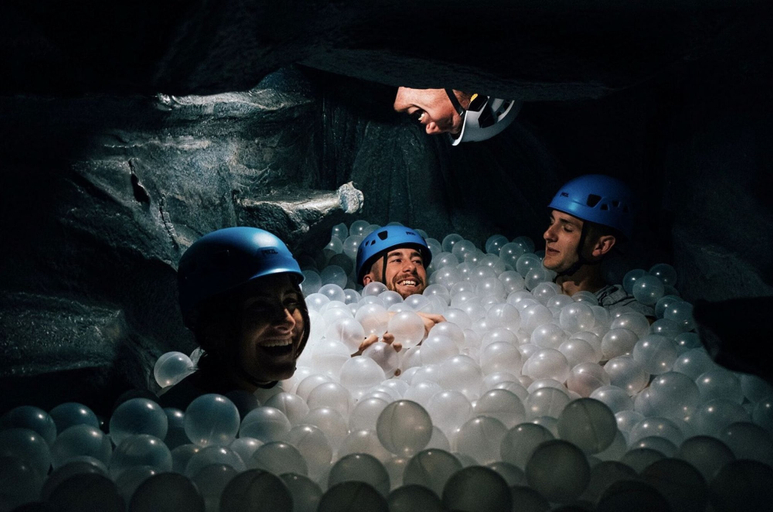 Spelunking/cave exploring, Adventure Parc, Conwy