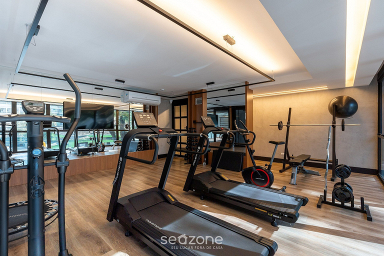 Fitness facility, Apt w/ Amazing View in Curitiba Nfe0708, Curitiba