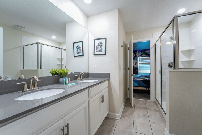 Bathroom 2, Your Own Magic Kingdom 9 Bedroom Villa, Osceola