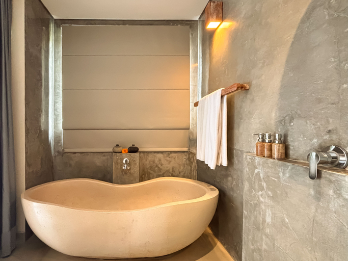 Bathroom 5, Dlobong Private Pool Villa Ubud, Gianyar