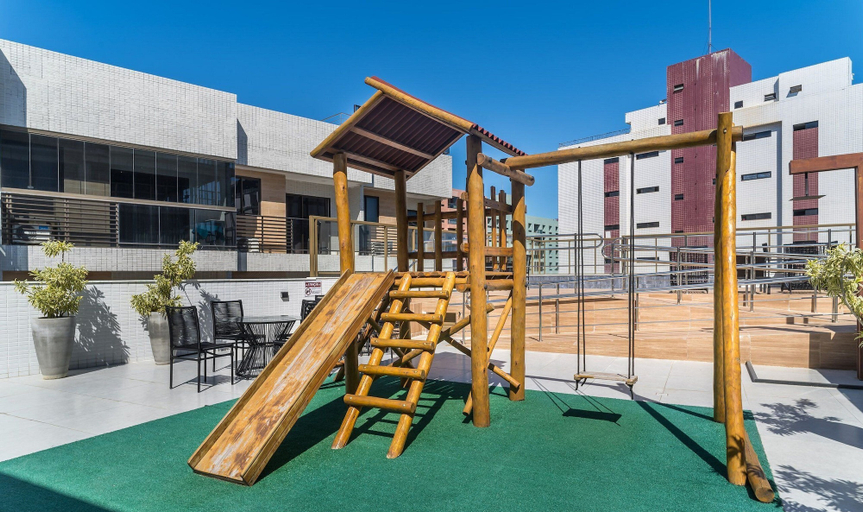 Children's area, Apto a 2 min da Praia em cond. c/piscina PTA0104, Cabedelo