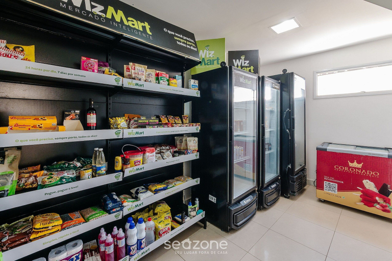Gift shop, Apt w/ Balcony & View, Steps From the sea Opr0303, Salvador