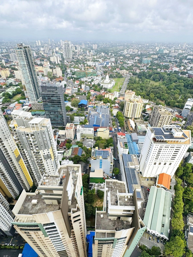 Balcony view 4, YAKA Trizen Luxury Apartments, Colombo
