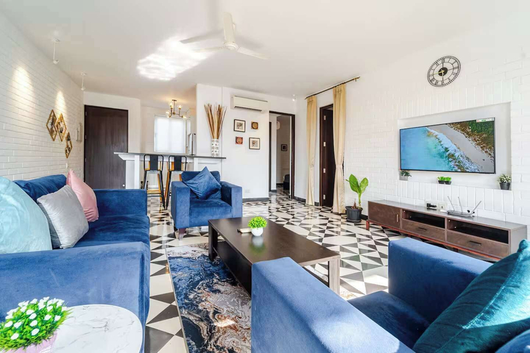Living room 4, Coastal Grandeur by Da Alohas, North Goa