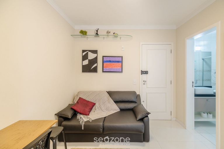 Living area, Apart With Barbecue 350m From the Beach Rgp0107, Florianopolis