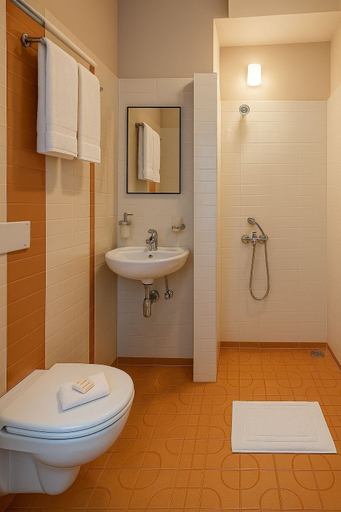 Bathroom 2, Urban Stay, Bangalore