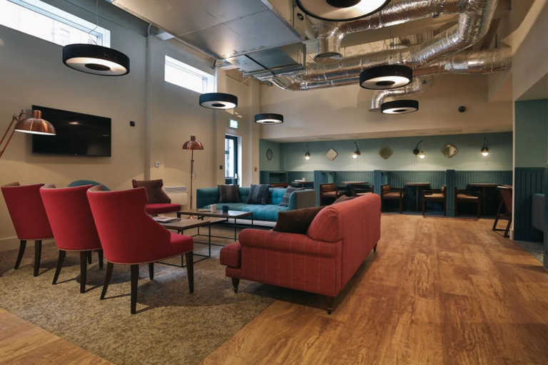 Lobby sitting area 4, Student Only Picturehouse Apartments, Devon