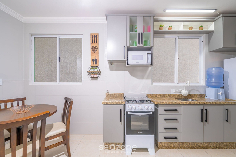 Private kitchen 5, Apt 60m From sea - Meia Praia Itapema Obs0301, Itapema