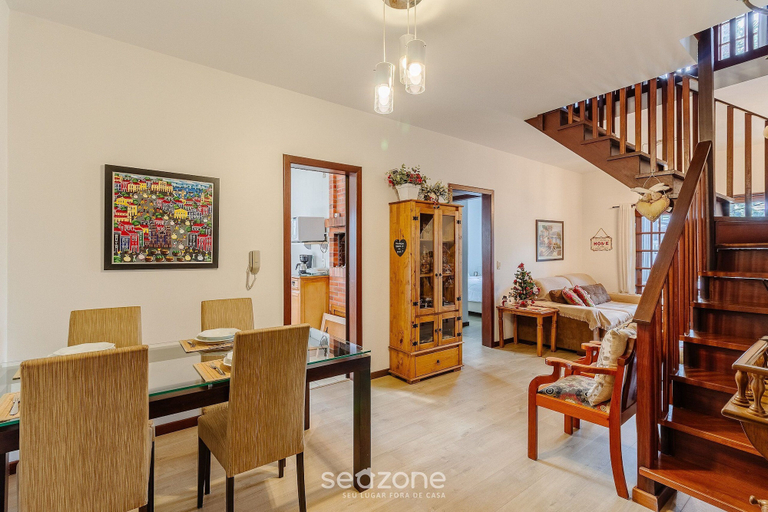 Interior 3, Apt Duplex With Fireplace in Gramado Rln204, Gramado