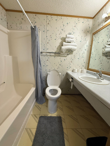 Bathroom 2, Alliance valley Inn motel, Division No. 7