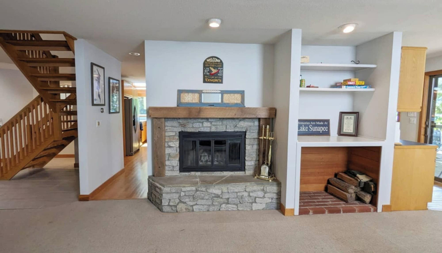 Fireplace, Temple's Sunset Harbor, Merrimack