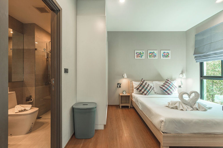 Room 5, 1BR Pool Access Near Rawai Beach C222, Phuket Island