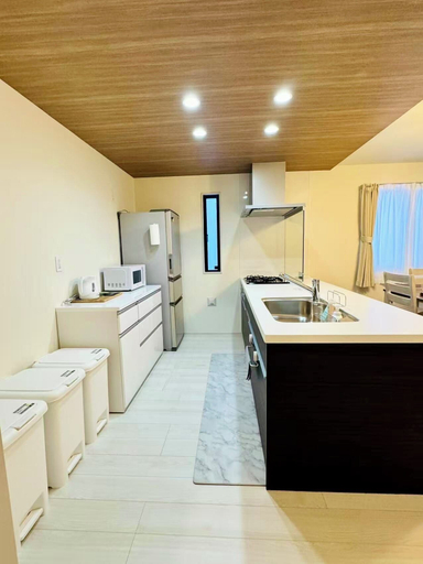 Private kitchen 4, Tropical Beach Vacation House, Ginowan