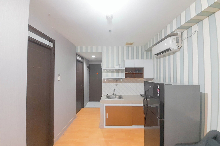 Private kitchen 3, Neat 2Br Apartment At Mekarwangi Square Cibaduyut, Bandung
