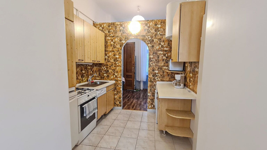 Shared kitchen 2, Modern 2BR Apt Long Stays Sleeps 5, Wien