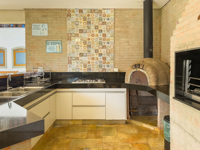 Private kitchen 4, Casa de alto padrão com lazer completo na Granja Viana, Carapicuíba