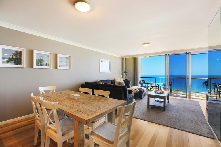 In-room dining 4, Ocean View Escape –33rd Floor– Chevron Renaissance, Gold Coast