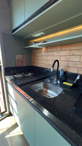 Private kitchen 4, Porto Esmeralda Apartment, Ipojuca
