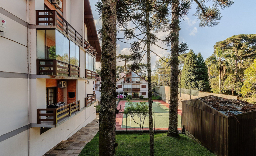 Property grounds, Apt Duplex With Fireplace in Gramado Rln204, Gramado