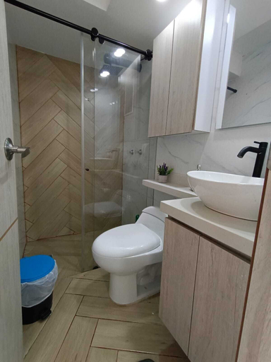 Bathroom, Apartamento Cardio Infantil - CTIC, Santafé de Bogotá