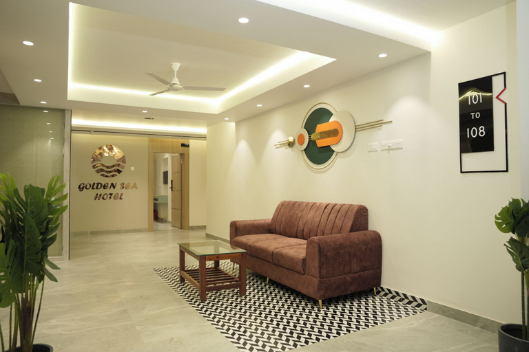 Room 3, Hotel Golden Sea, Kanniyakumari