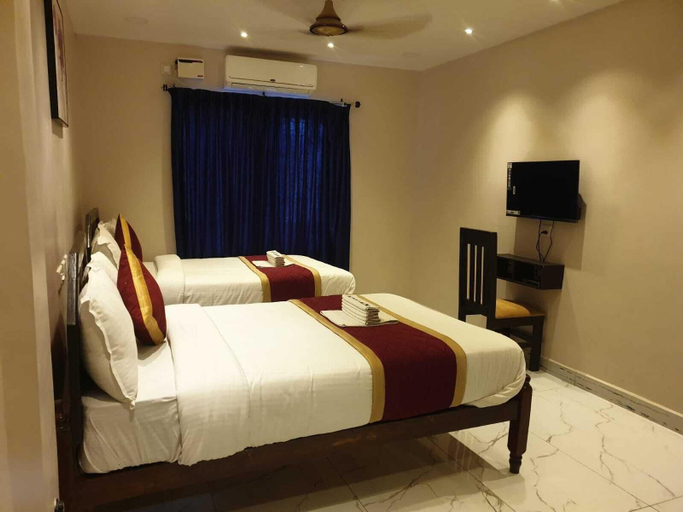 Bedroom 2, Hotel APM Grand, Tirunelveli
