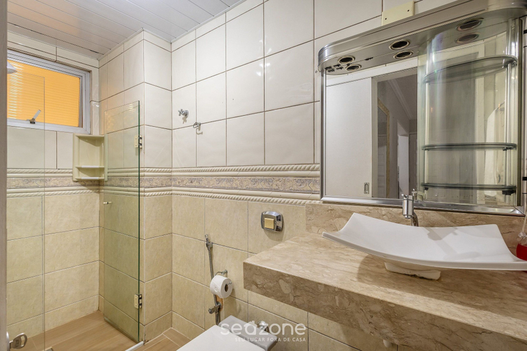 Bathroom, Functional Apt 120m From the Beach in BC Cec0302, Balneário Arroio do Silva
