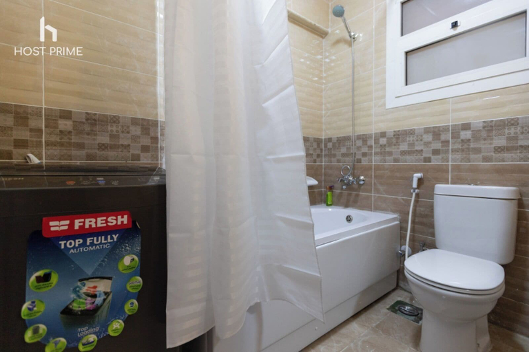 Bathroom 3, Bright apartment in rehab city, New Cairo City