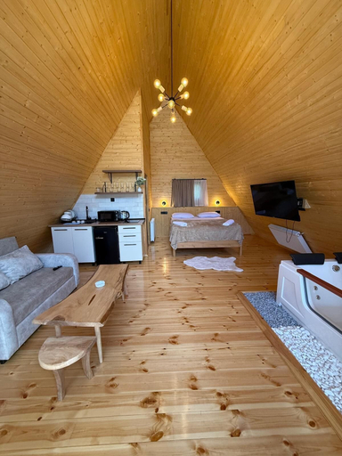 Room 2, Mestia POV Luxury Cabins, Mestia