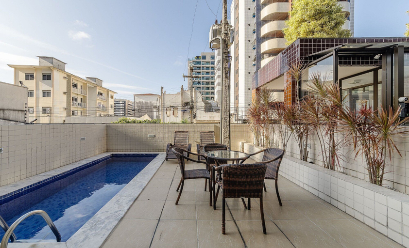 Outdoor dining, Apart w/ Pool 450m From the Beach, Maceio Eez0301, Maceió (capital)