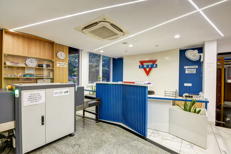 Reception, National YMCA Hostel, Delhi