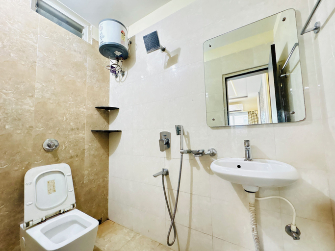 Bathroom, New Stay Kiya Kedia Kolkata AC Room, North 24 Parganas