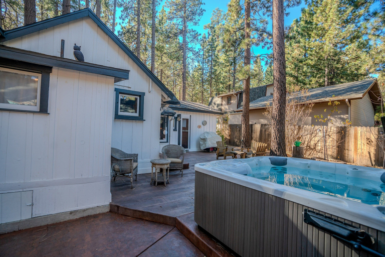 View from room, Hobbit House in Big Bear #166, San Bernardino