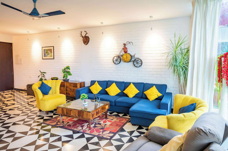 Living area 5, Coastal Grandeur by Da Alohas, North Goa