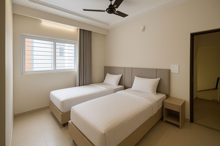 Bedroom 3, Urban Stay, Bangalore