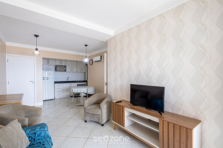 Living area 4, Apart w/ Pool 400m Praia dos Ingleses Posc0311, Florianopolis