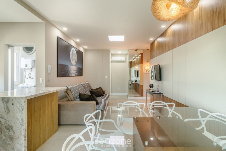 Living area 5, 3 Suite ap 600 m From the Beach Porto Belo Pdp904, Porto Belo
