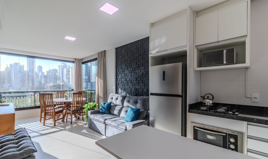 Private kitchen 5, Apart With Barbecue 350m From the Beach Pdp0301, Porto Belo