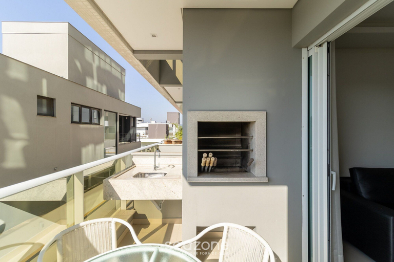 Terrace/patio, Apt w/ BBQ 1km From Jurere Beach - Les106, Florianopolis
