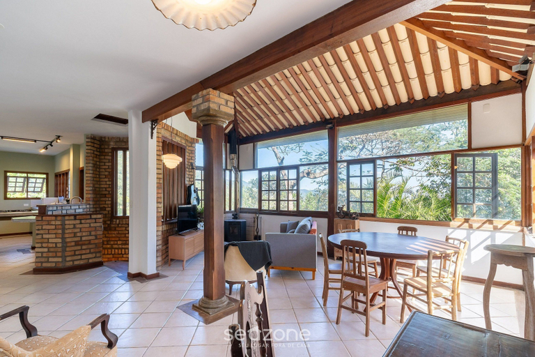 Interior 5, House With BBQ 550m From the Beach Gss0488, Florianopolis