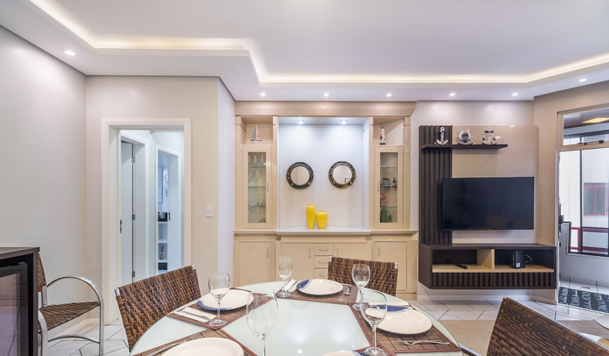 Living area, Apt W/bbq and Access to Praia Brava Rra0103, Florianopolis