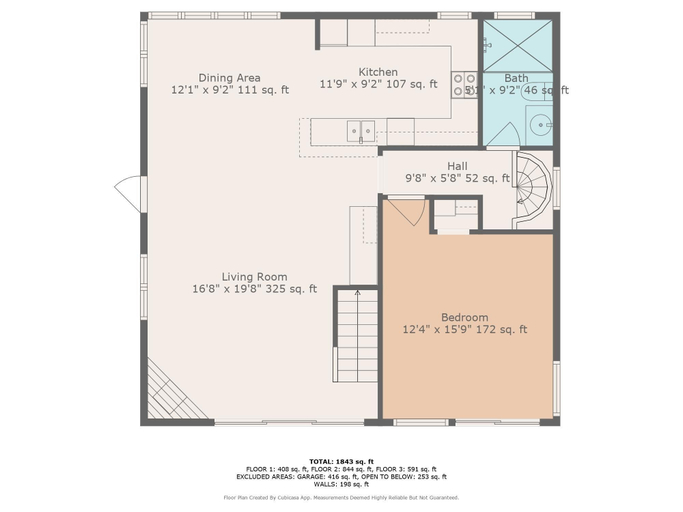 Floor plan 5, Dolphin House, Volusia
